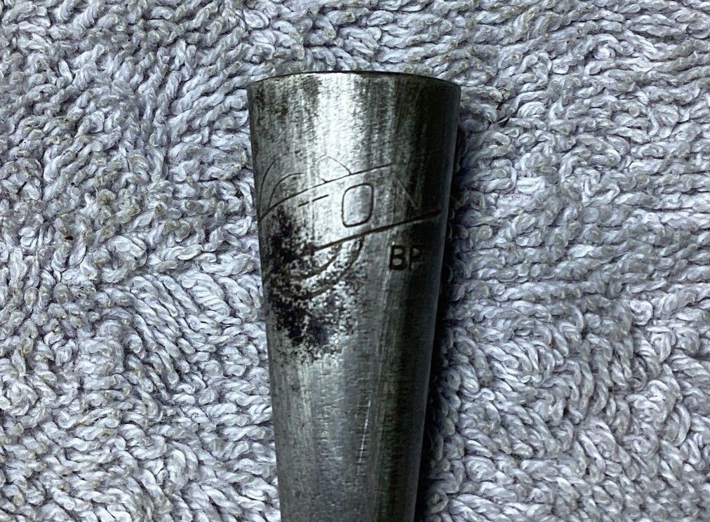 VTG. FULTON 1/2” BEVELED EDGE SOCKET CHISEL