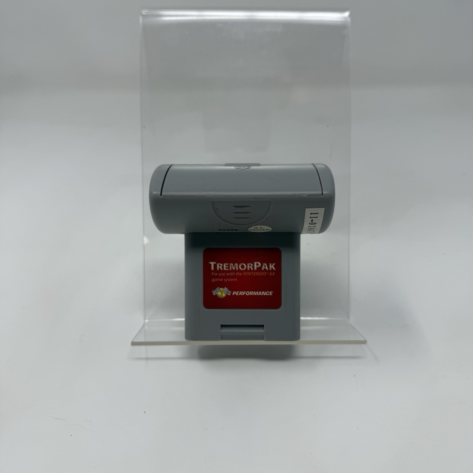 Tremor Pak Pack Plus by Performance for Nintendo 64 N64 w/ Battery Cover Tested