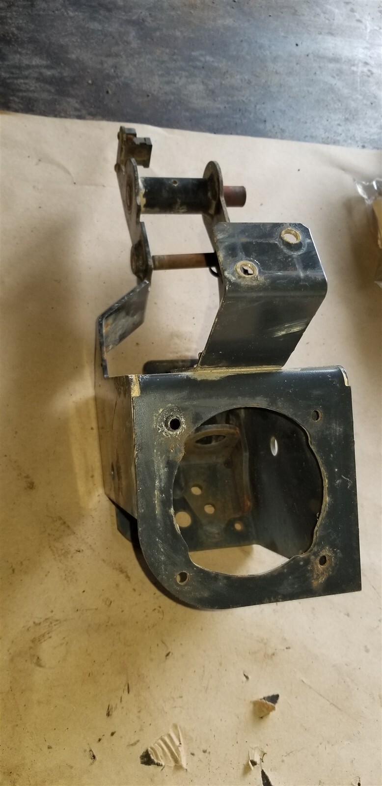 Bobcat 325, 328, 331 console bracket with pins 6811751