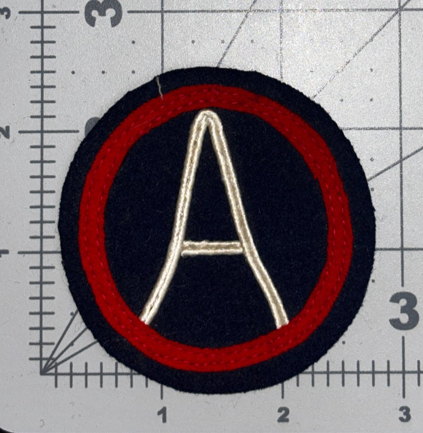 WW 1 AEF 3rd Army Patch Inv# K8717
