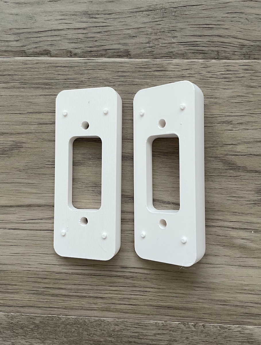 Ubiquiti Unifi G4 Doorbell Corner Mounts  (10º to 55º)