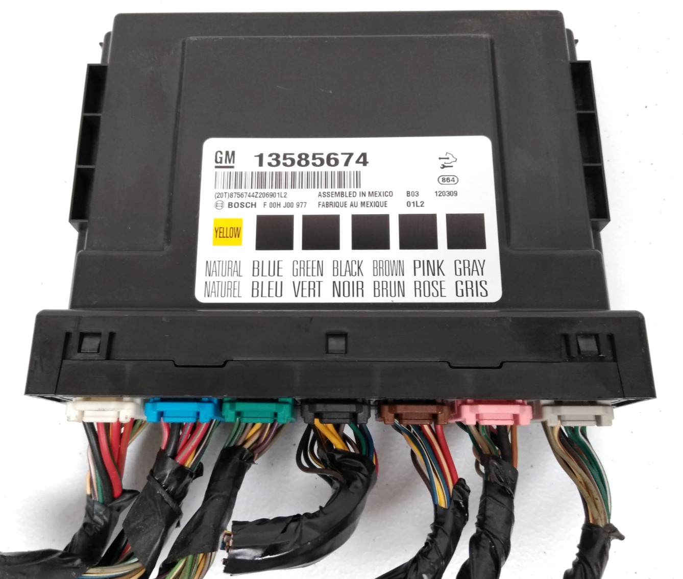 13585674 Chevy 2011-2015 2012 2013 Cruze Malibu Body Control Module 2014 S76