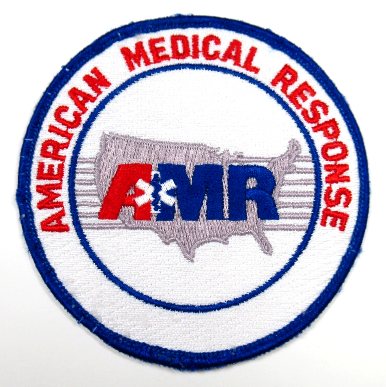 American Medical Response Patch Vintage EMS Uniform Embroidered Sew On