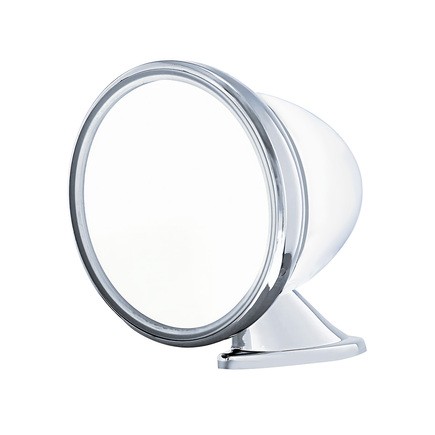 United Pacific S1401 Side View Mirror Exterior, Chrome, Gt Racing Style, Fits Lh