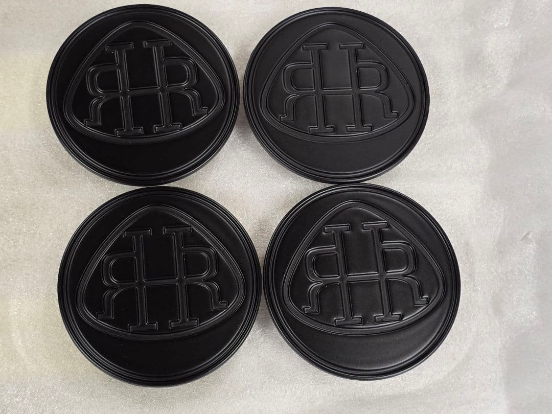 Center cap Rolf Hartge matte black 4 pieces 72