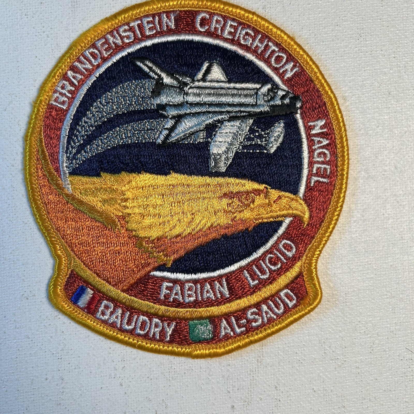 Astronaut Space Patches Discovery unused 4 diff.