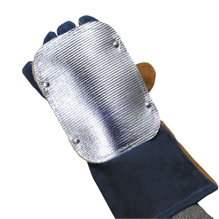 Best Welds  Back Hand Pad, Double Layer, 7 in L, Elastic/High-Temp