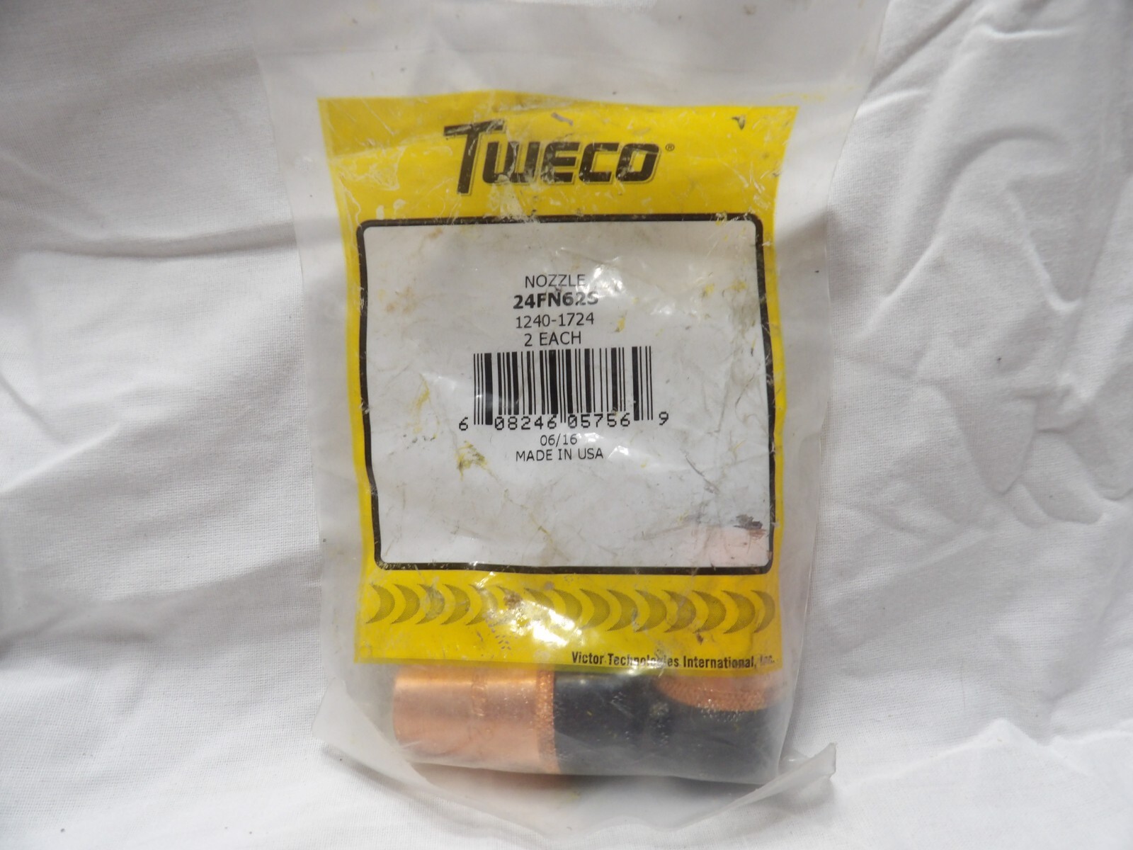 Tweco 24FN62S Nozzle 1240-1724 (Pkg of 2)