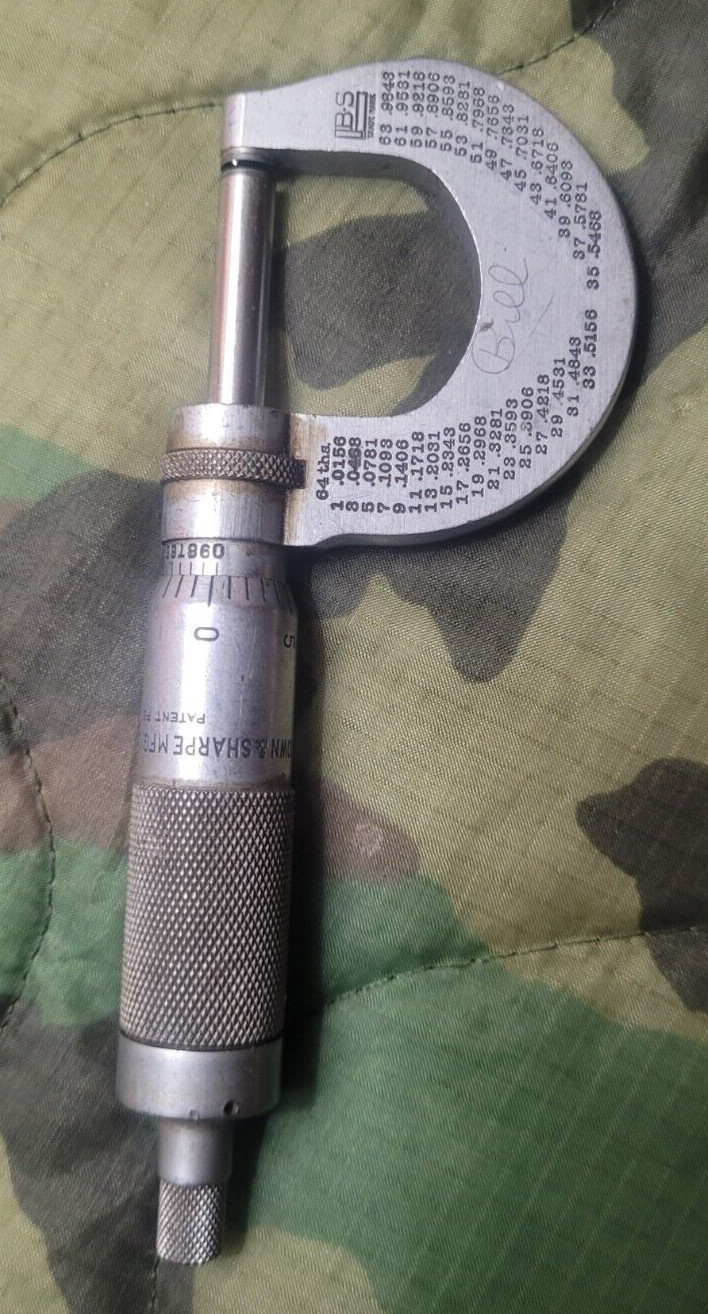 Brown & Sharp #13 vintage Micrometer