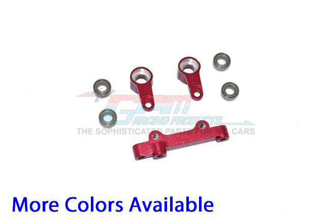 For LOSI-Mini-T-ALUMINUM STEERING ASSEMBLY -7PC SET