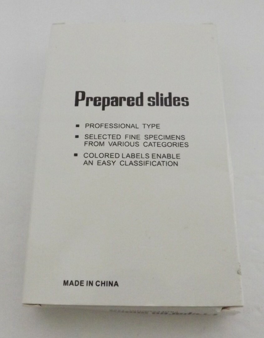 Animal Microscope Slides 12 pc