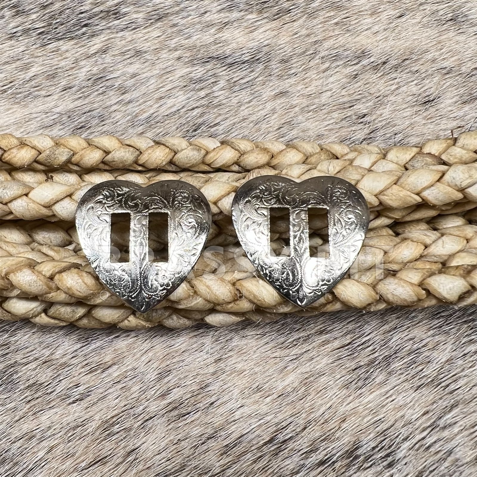 Silver Heart Slot Conchos