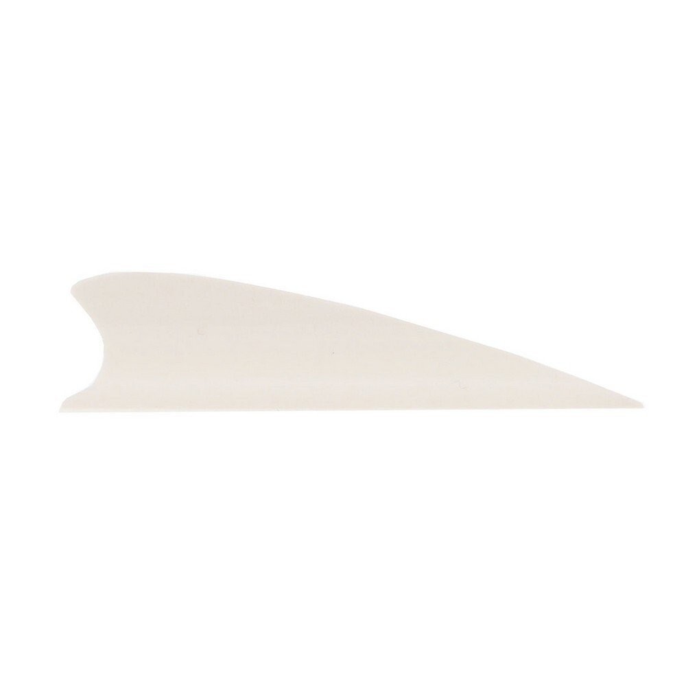 Tac Vanes 2.25" x .05" Matrix White Polymer Fletching - 80TAC-0360308-1068