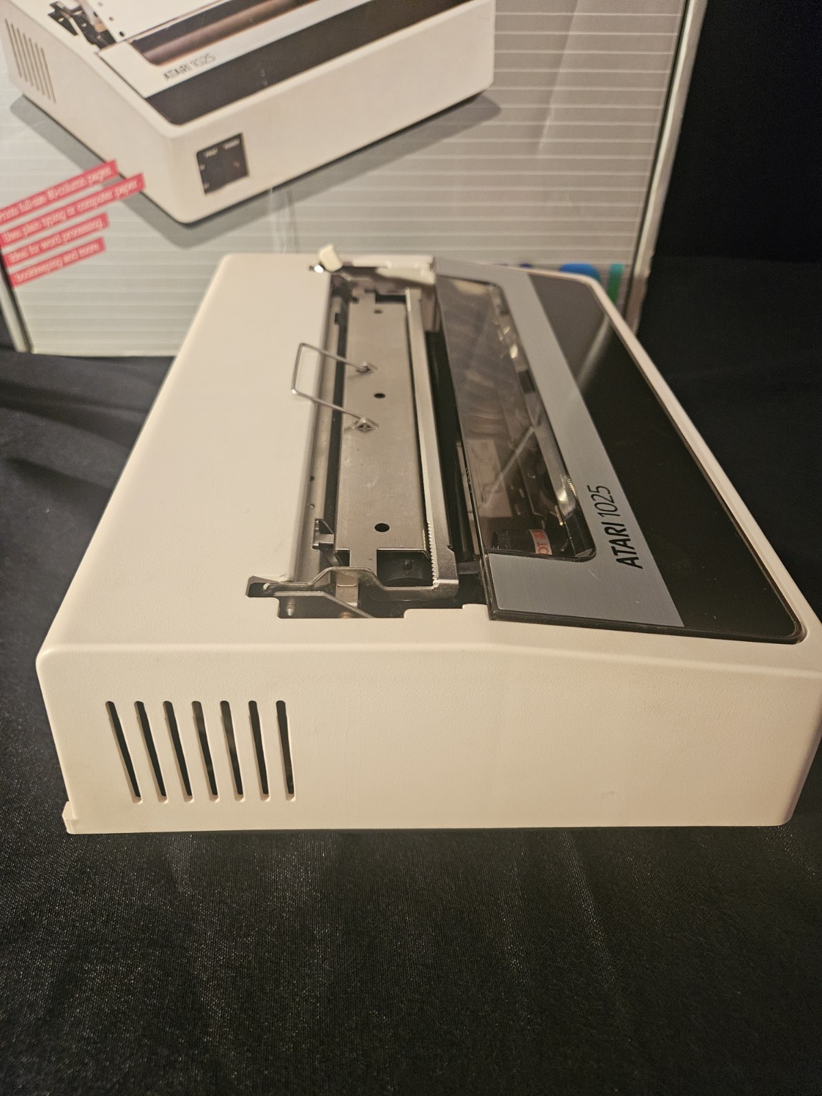 Atari 1025 Printer and Box - Tested Powers On READ