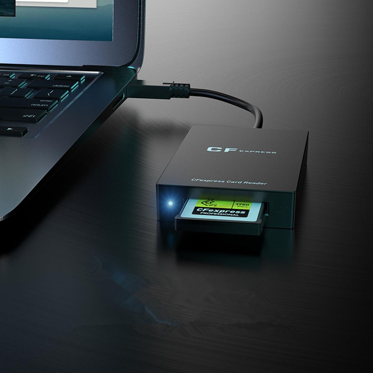 High Speed CF Express Type-B Memory Card Reader USB 3.1 Gen2 Adapter Connecter