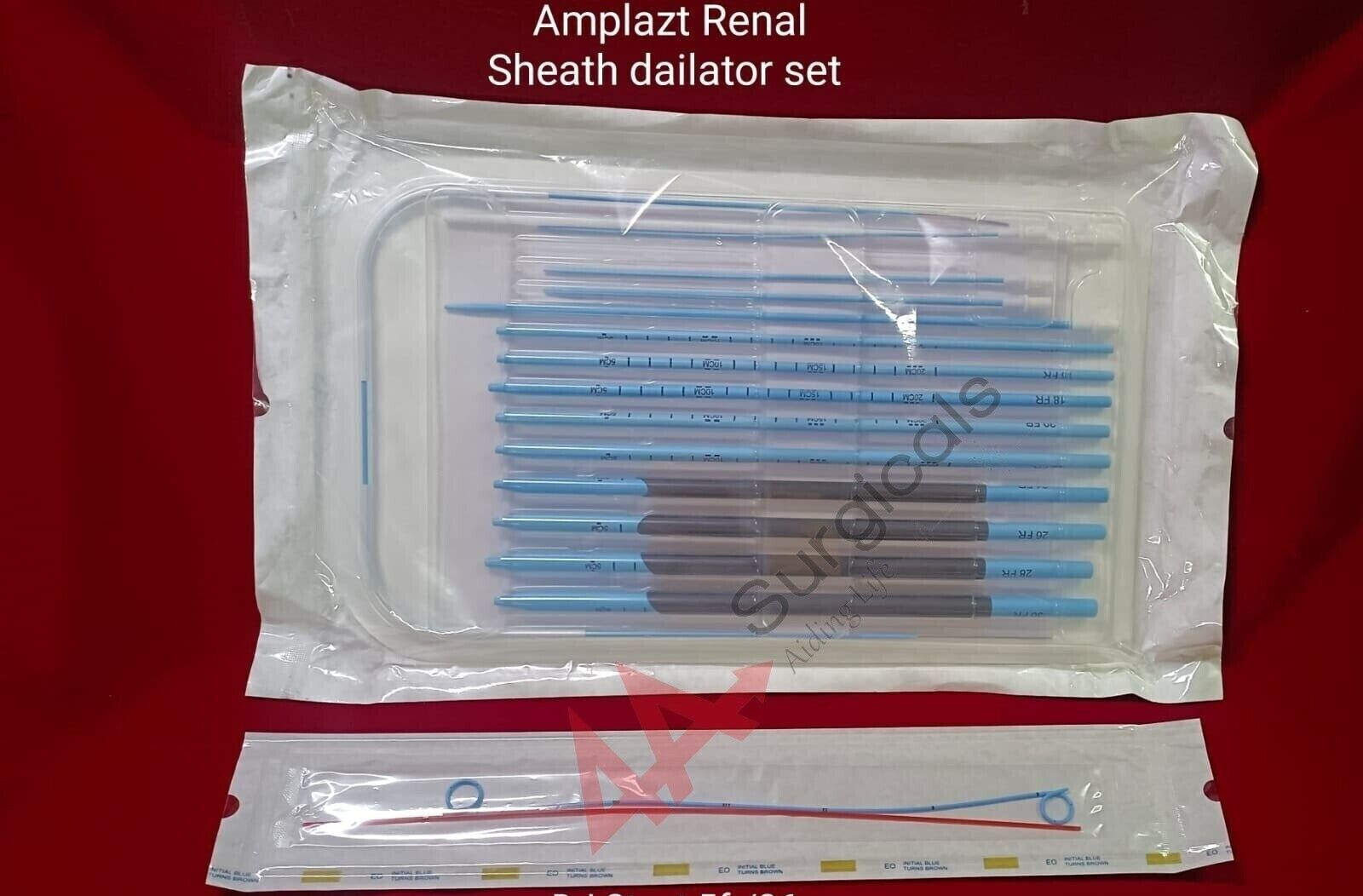 4A Amplatz Type Renal Sheath Dilator Set 1pc +Double J 5fr/26cm 5pcs