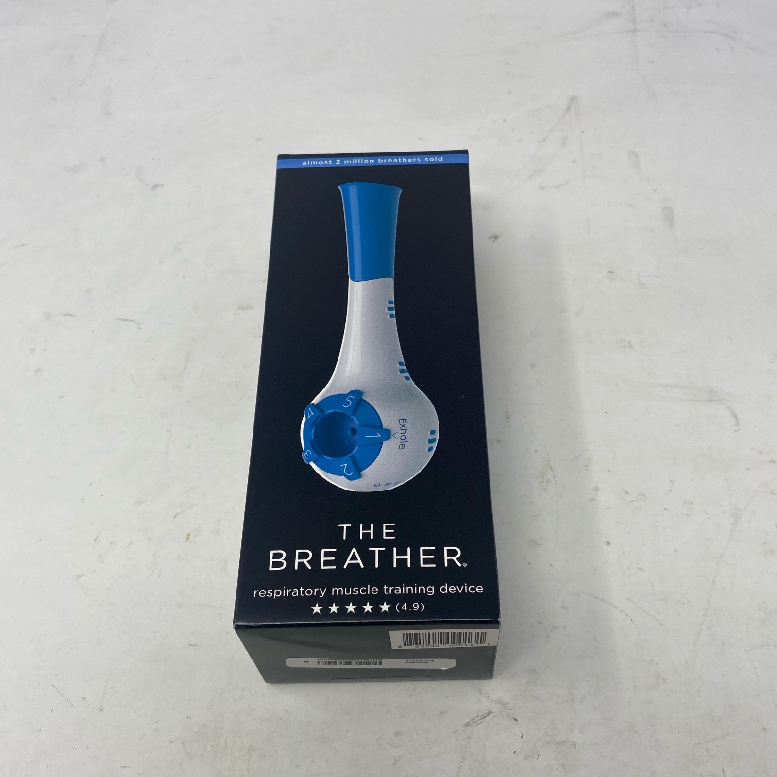 PN Medical The Breather Blue Respiratory Muscle Trainer Device