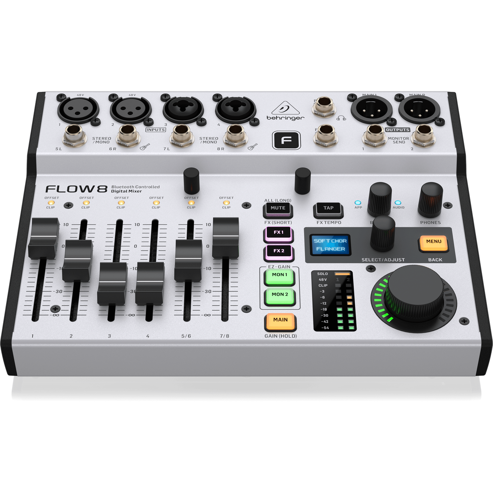 Behringer Flow 8 8-Input Digital Mixer with Bluetooth