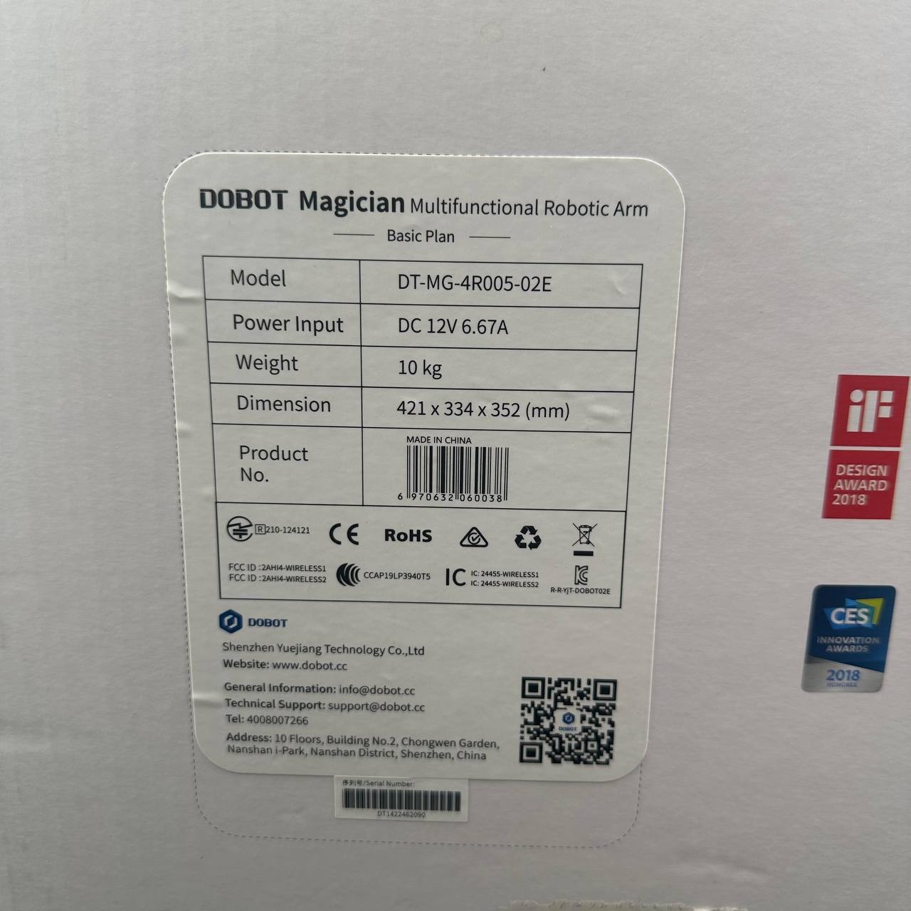 Dobot Magician Multifunctional Robotic Arm