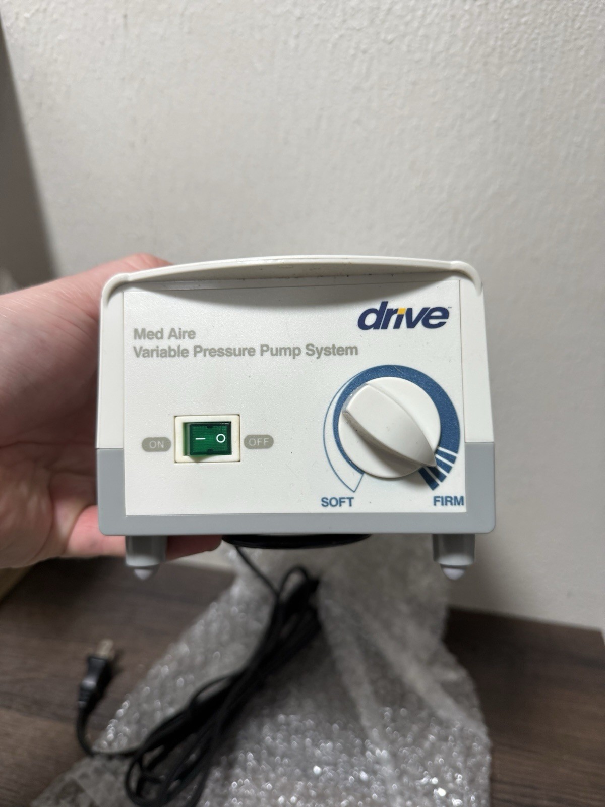Drive Med Aire Variable Pressure Pump System 14001E With Mattress Pad NOS