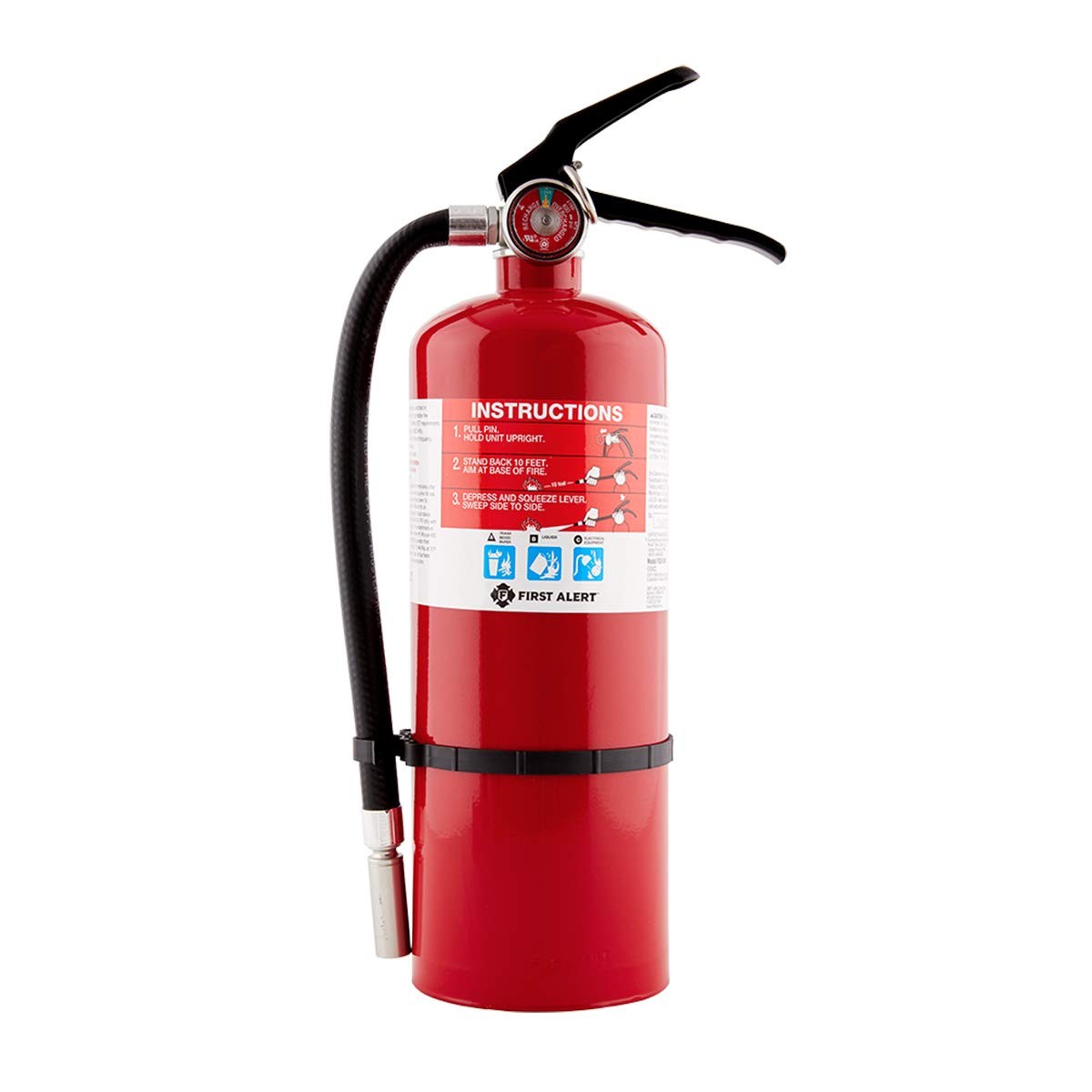 First Alert Fire Extinguisher Heavy Duty for Home & Commercial Use HOME2PRO