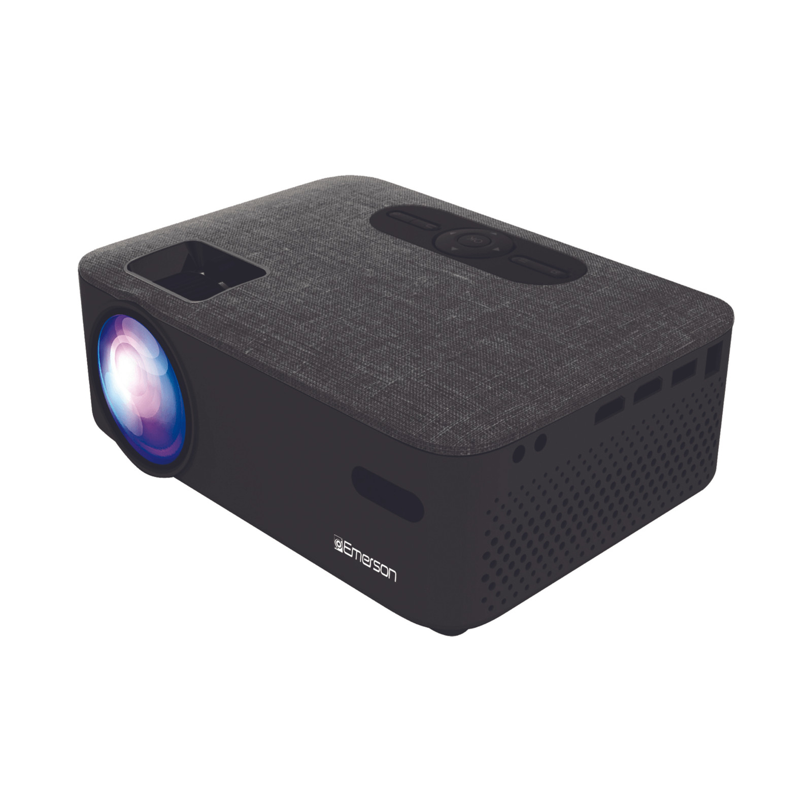 Emerson Portable Multi-Media BT LCD Projector Bundle with Screen & Carry Case