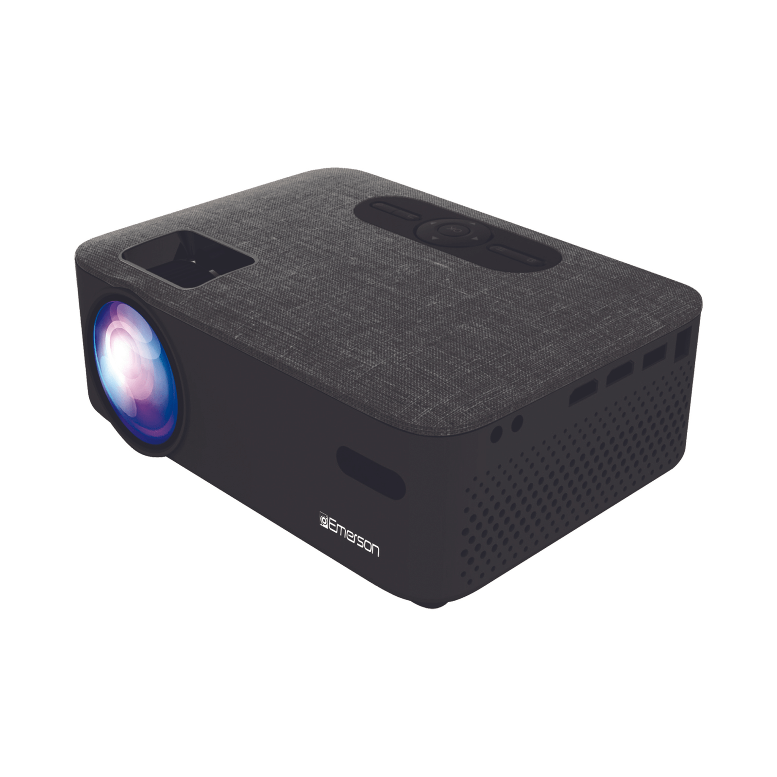 Emerson Portable Multi-Media BT LCD Projector Bundle with Screen & Carry Case
