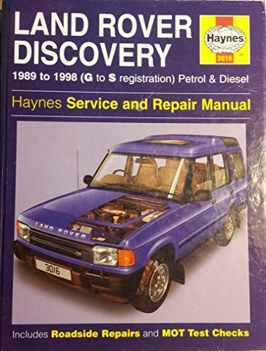 Land Rover Discovery Petrol and Diesel Service and R... by Jex, R. M. 185960708X