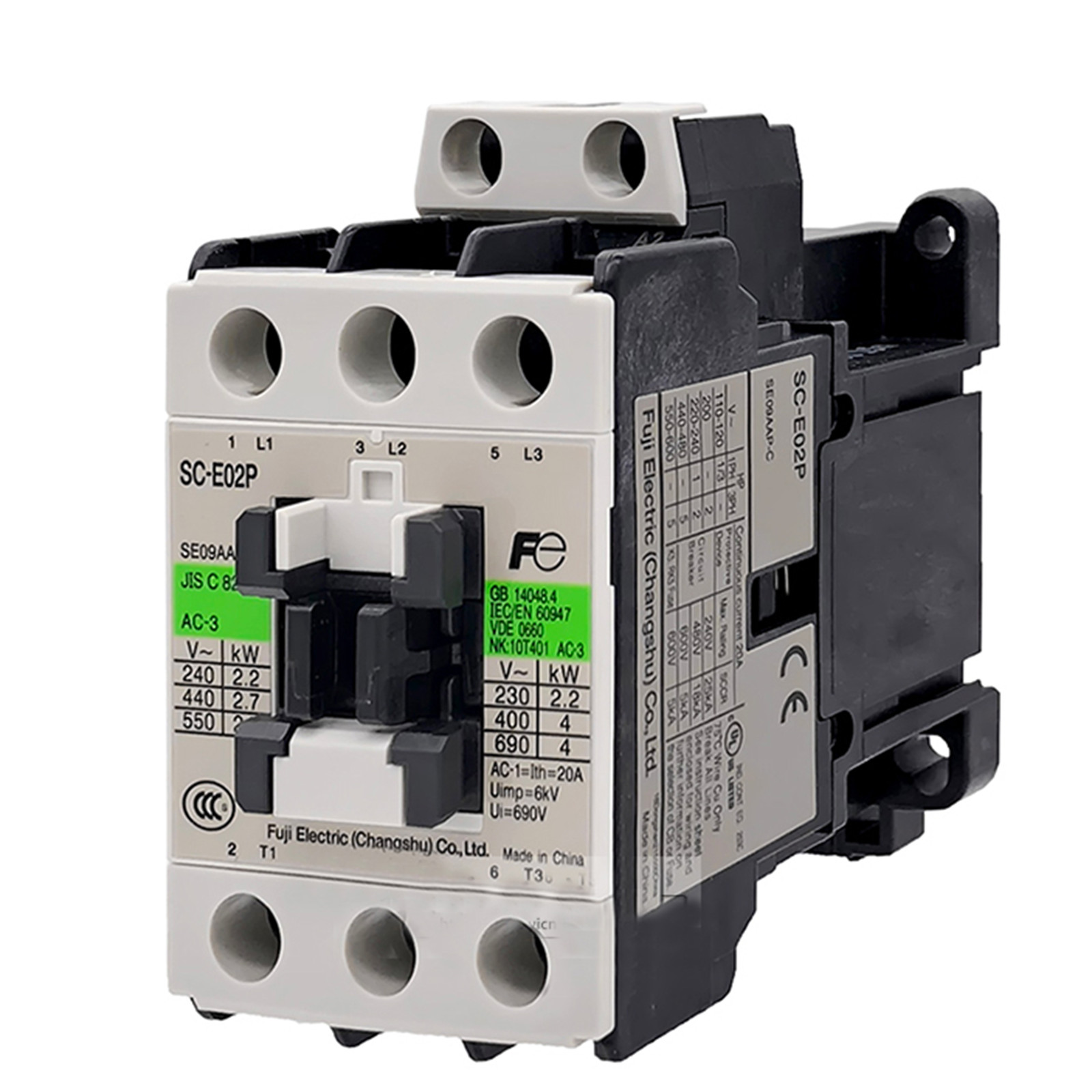 FUJI SC-E02P Contactor Relay AC 110V New