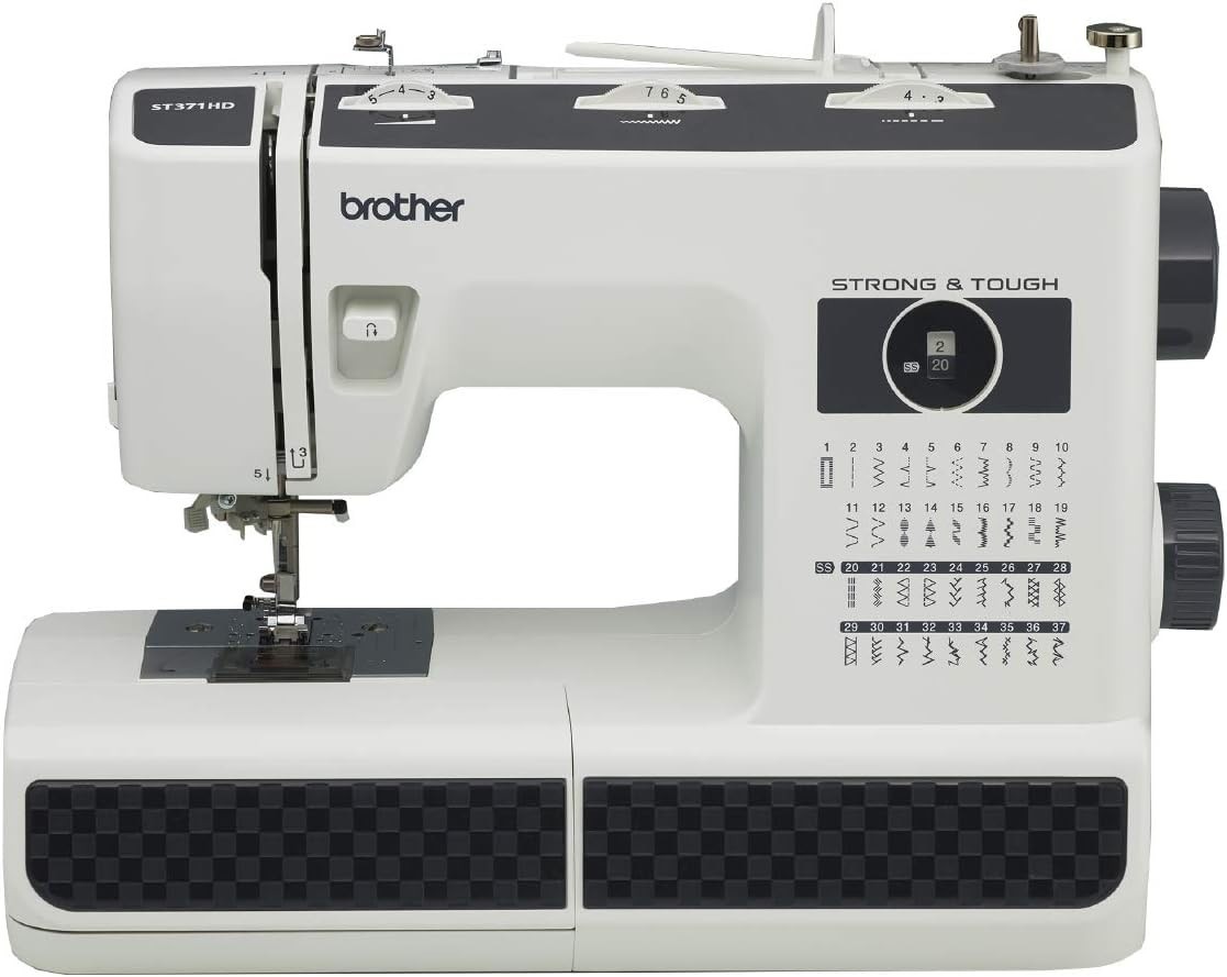 Brother ST371HD Strong & Tough Sewing Machine – 37 Stitches, Free Arm