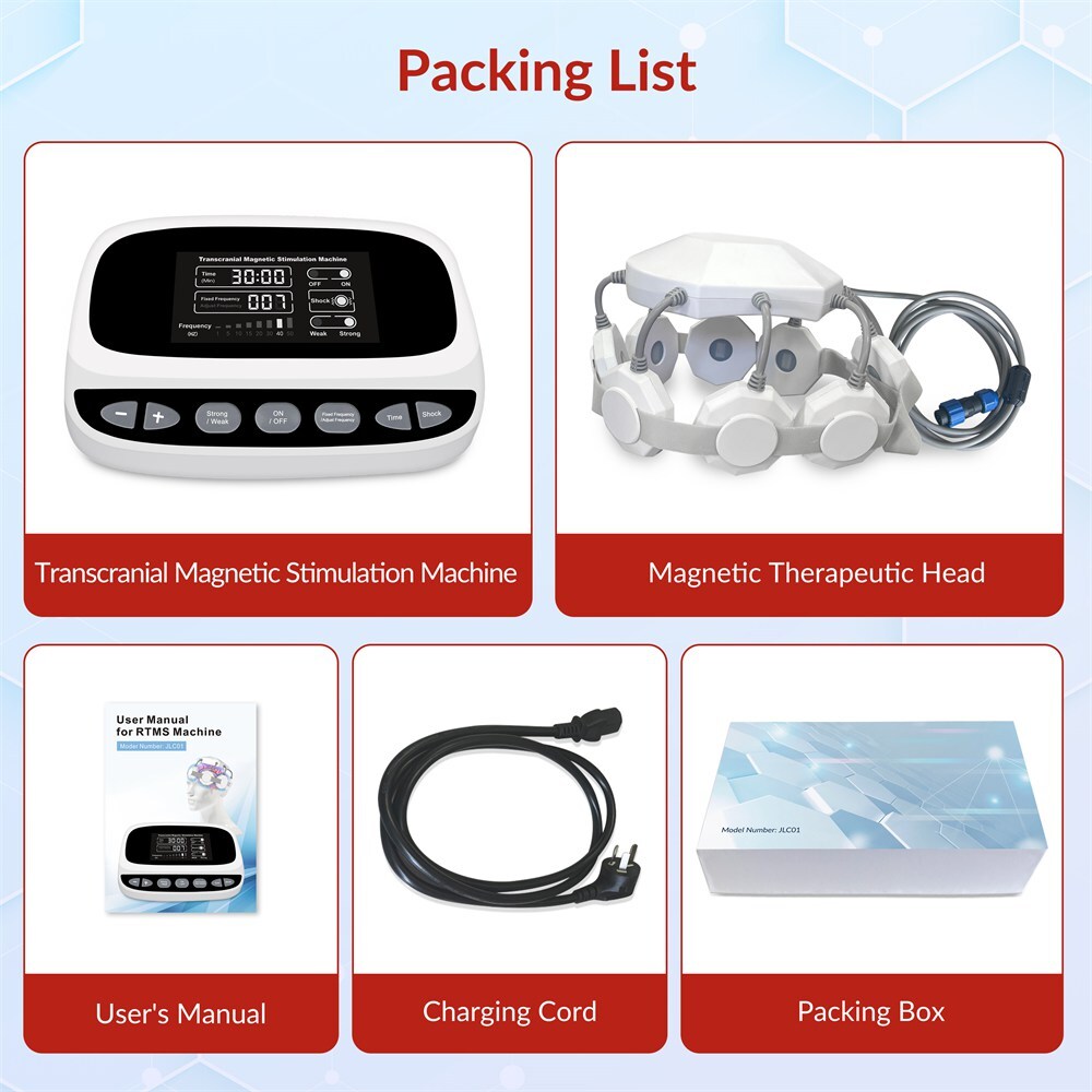 rTMS Stimulation Brain Circulation Improver Enhances Memory & Attention Safe