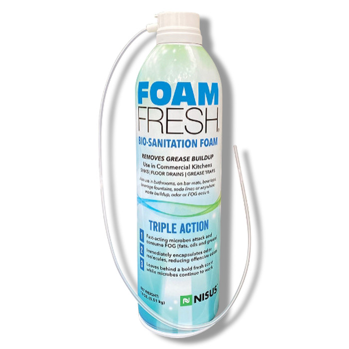 Nisus Foam Fresh 18oz- Cleaner and Odor Killer