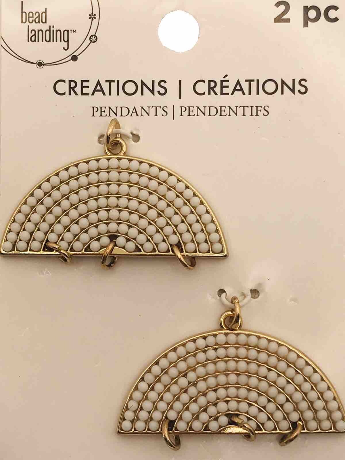 Bead Landing Earring Connectors Findings