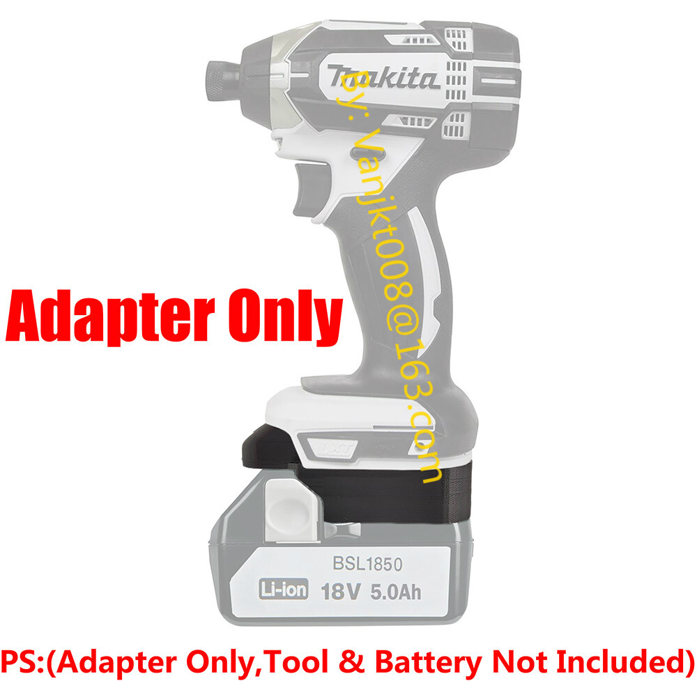 1 Adapter Convert for Makita 18V LXT cordless Tool To HITACHI 18V Li-Ion Battery