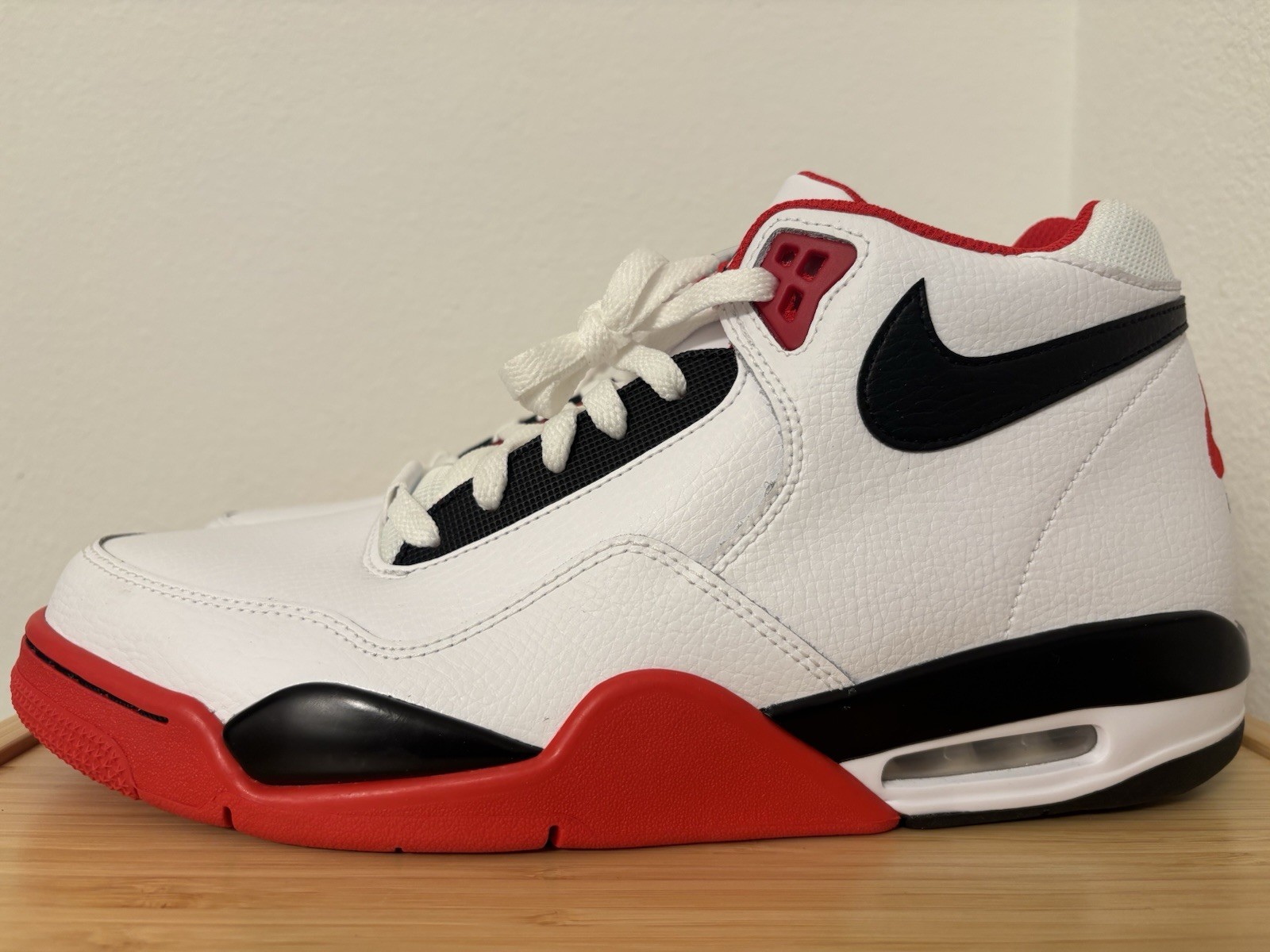 Nike Air Flight Legacy Men's White/Black/Red, Size 12
