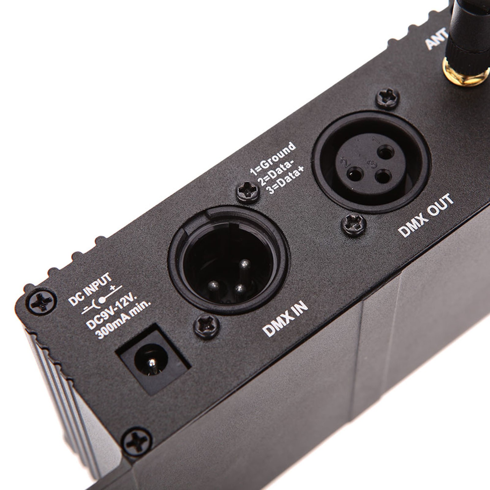 2.4G Wireless DMX512 Controller Transmitter Receiver LCD Power Repeater V1