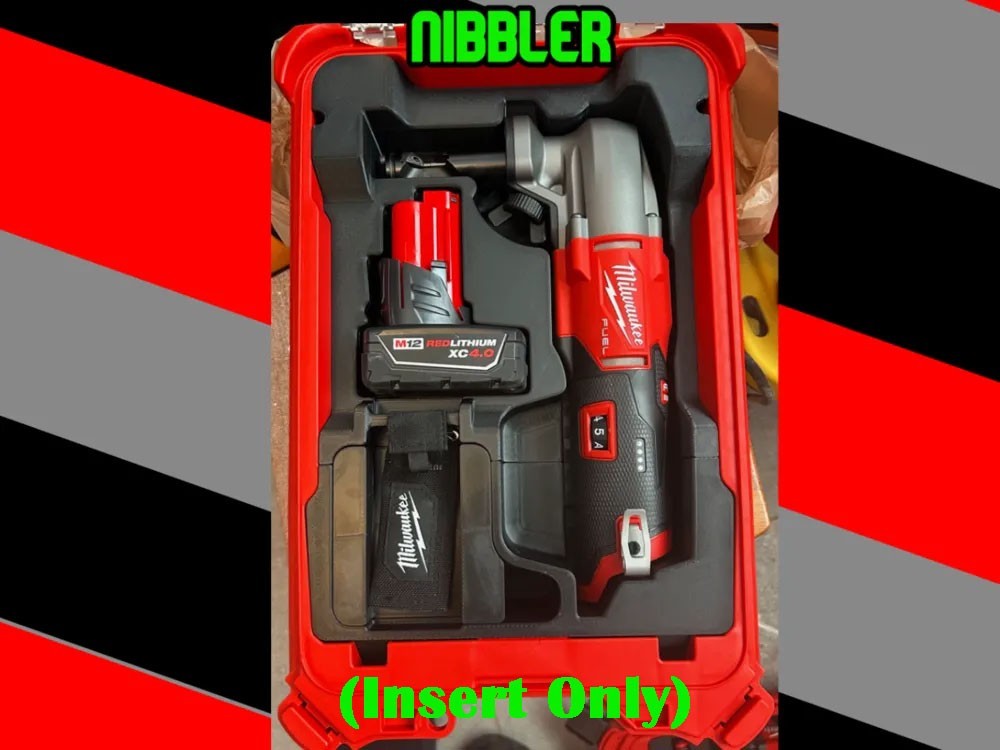 Milwaukee M12 FUEL 16 Gauge Variable Speed Nibbler 2476-20 PACKOUT Insert Only