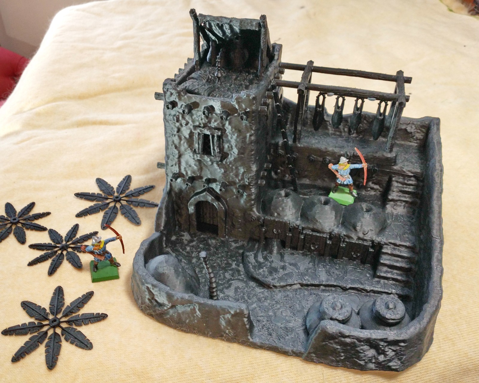 Desert Granary 28mm Village Terrain D&D Warhammer Black Powder Bolt Action