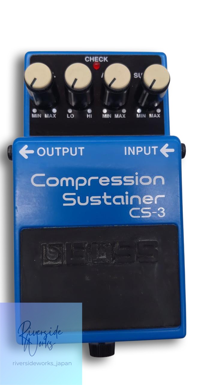 BOSS CS-3 Compression Sustainer Guitar Effects Pedal