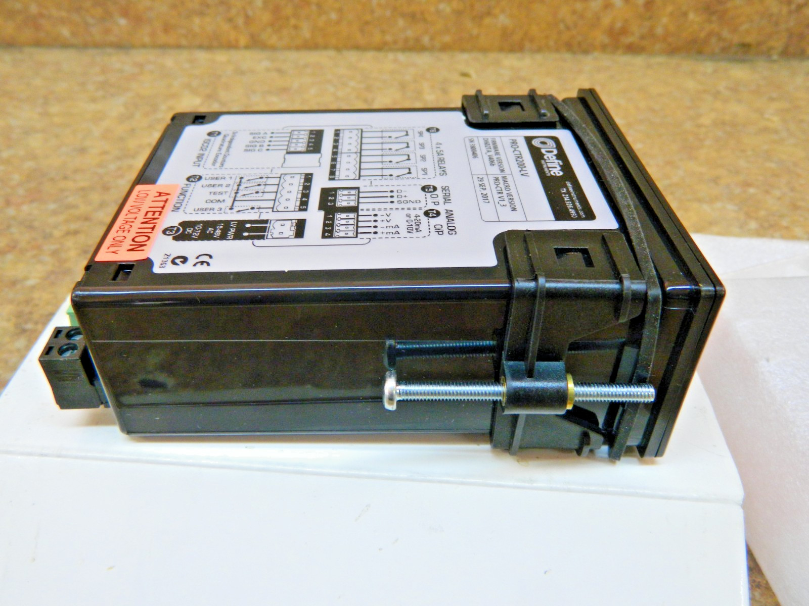 DEFINE INSTERMENTS PRO-CTR200-LV Counter/Rate Batching Controller Low Voltage