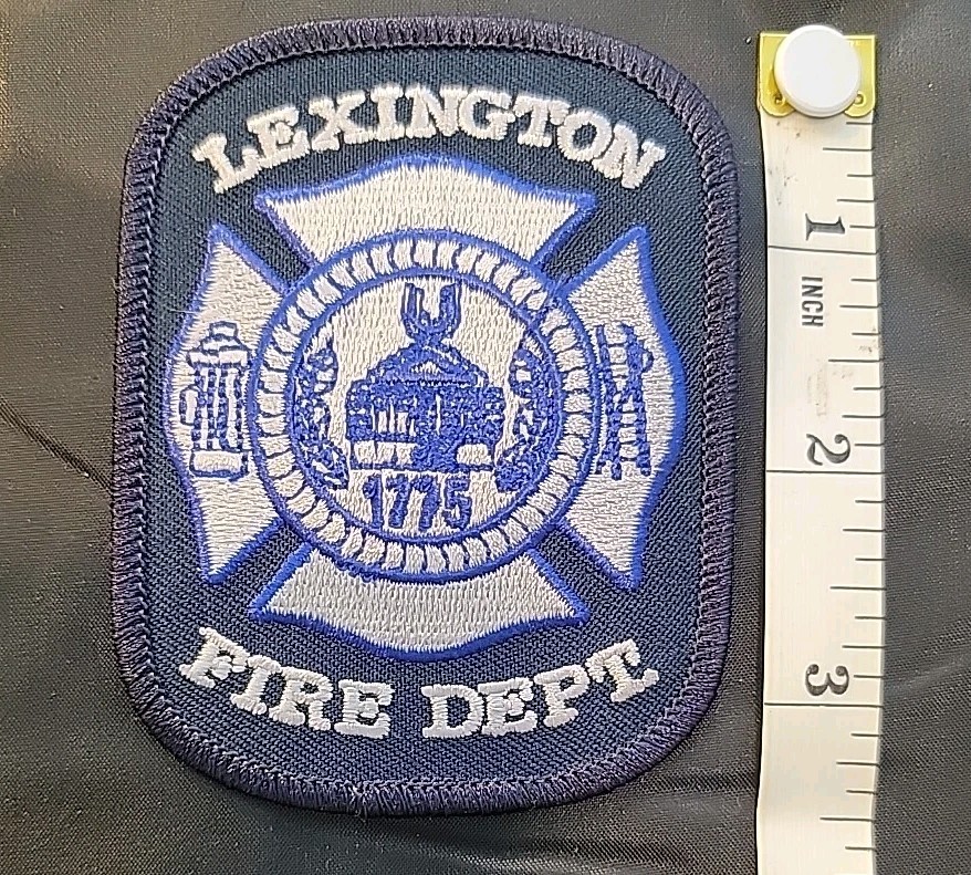 Lexington Kentucky KY Fire Dept Department Patch NEW/with Tag