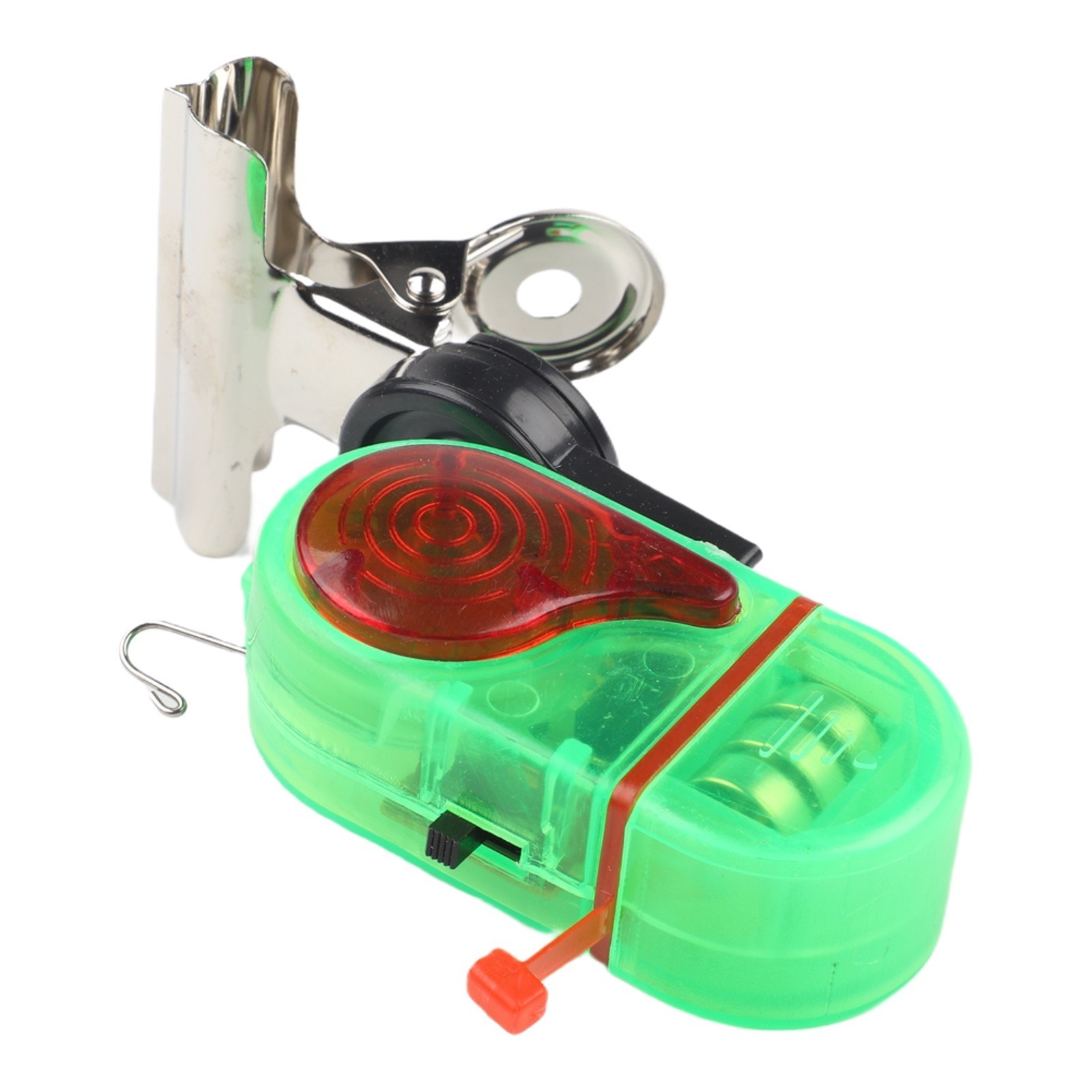 Electric Fishing Alarm 6pcs Set with LED Light Sound for Fishing For Rods