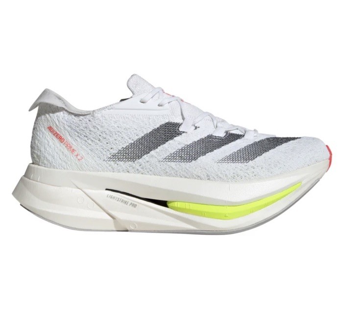 adidas Adizero Prime X 2 Strung Running Shoes Mens 7 Women’s 8 White IH5685 New