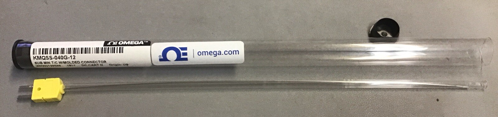 Lot Of 3 Omega KMQSS-040G-12 Quick Disconnect Thermocouple Probe (b268)