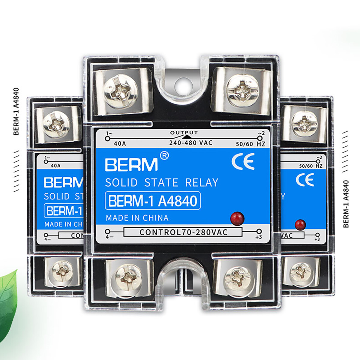 Solid State Relays Module AC-AC Single-phase SSR-10/25/40/60/80/100 Contactless