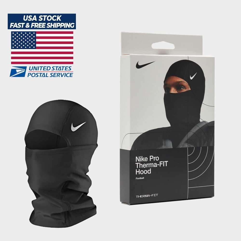 Nike Pro Therma-Fit Hyperwarm Hood Ski Mask - The Same Day Free Shipping !!!