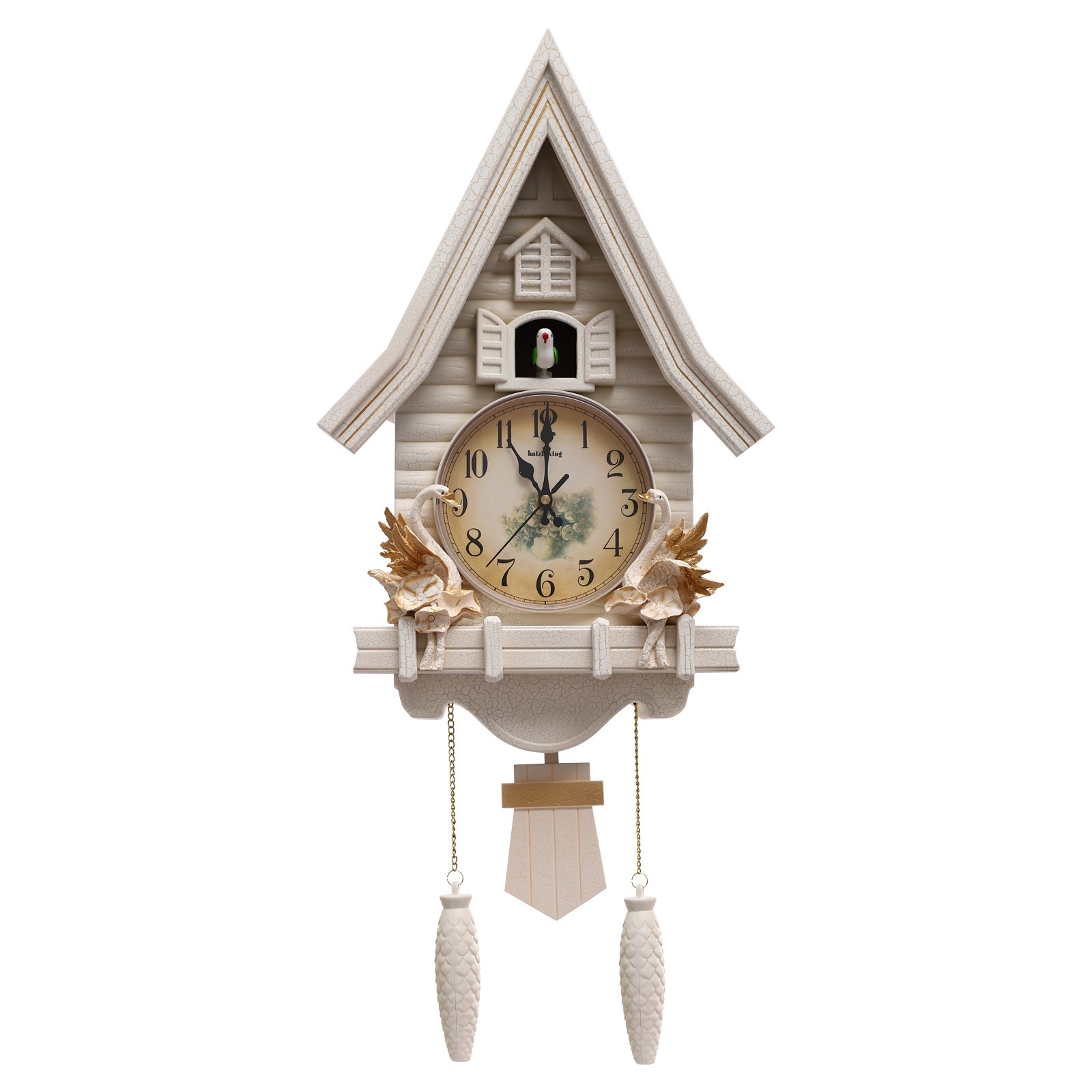 Battery Powered Modern Creative Wall Clock Indoor Clock for Living Room