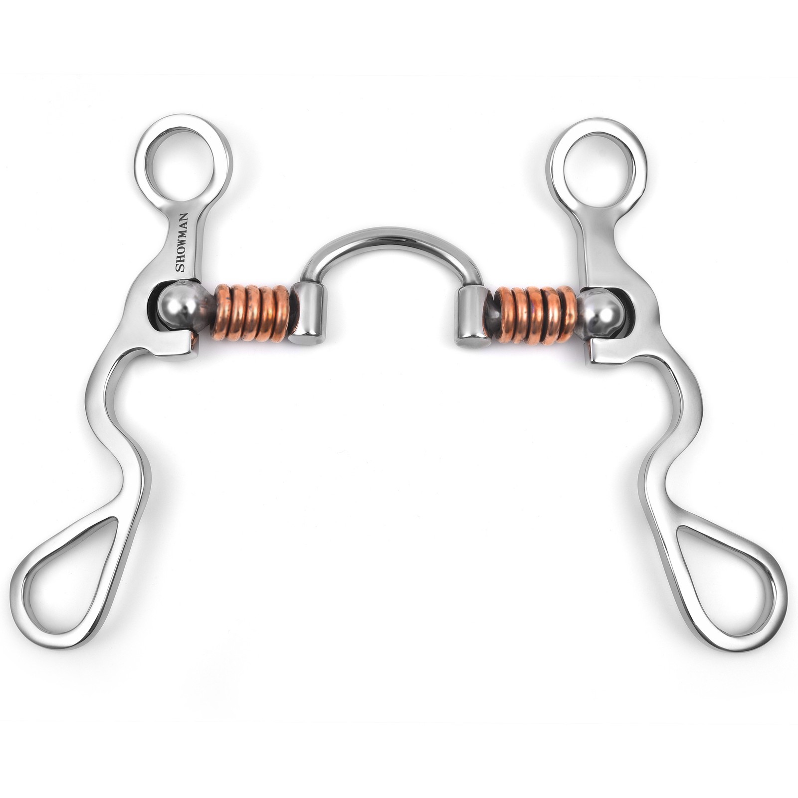Showman S Shank Bit w/ Correction Port Rings