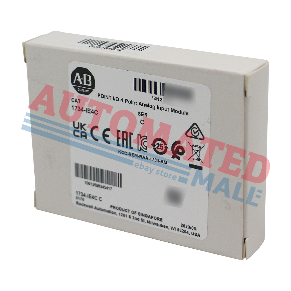 AB 1734-IE4C 4 Point Analog Input Module Sealed New Allen Bradley 1734IE4C