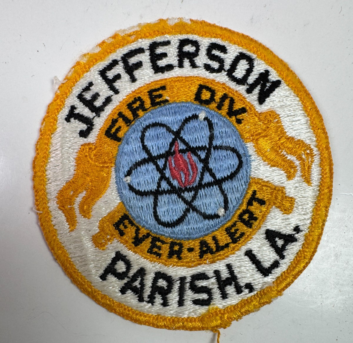 Jefferson Parish Fire Division Ever Alert Louisiana Patch I3K
